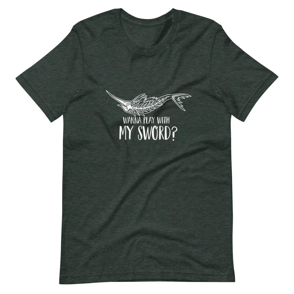 Sword Fishing Unisex T-Shirt - Outdoors Thrill