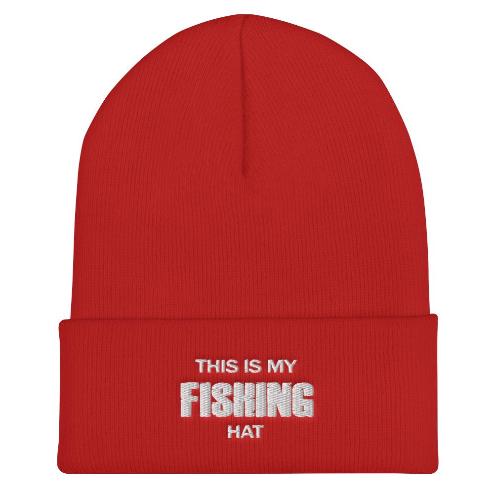 This is My Fishing Hat - Beanie - Outdoors Thrill