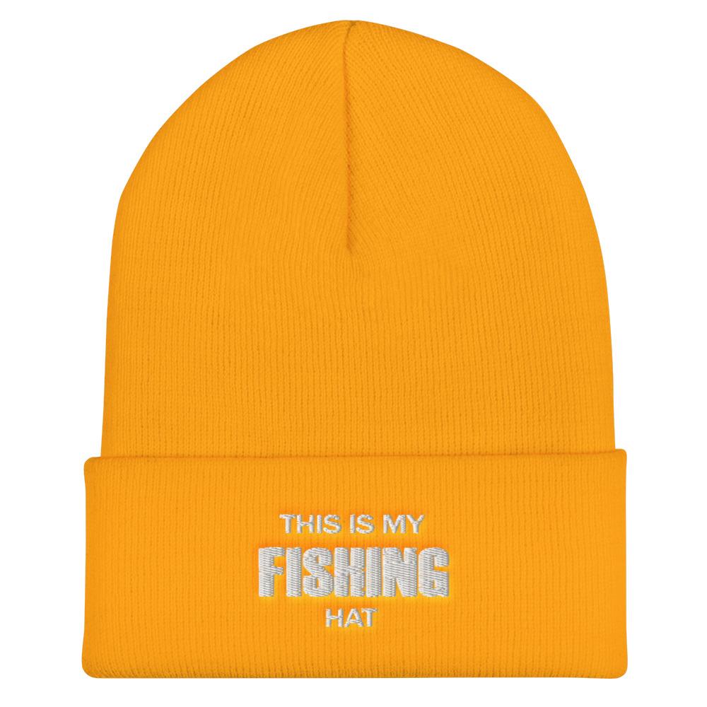This is My Fishing Hat - Beanie - Outdoors Thrill