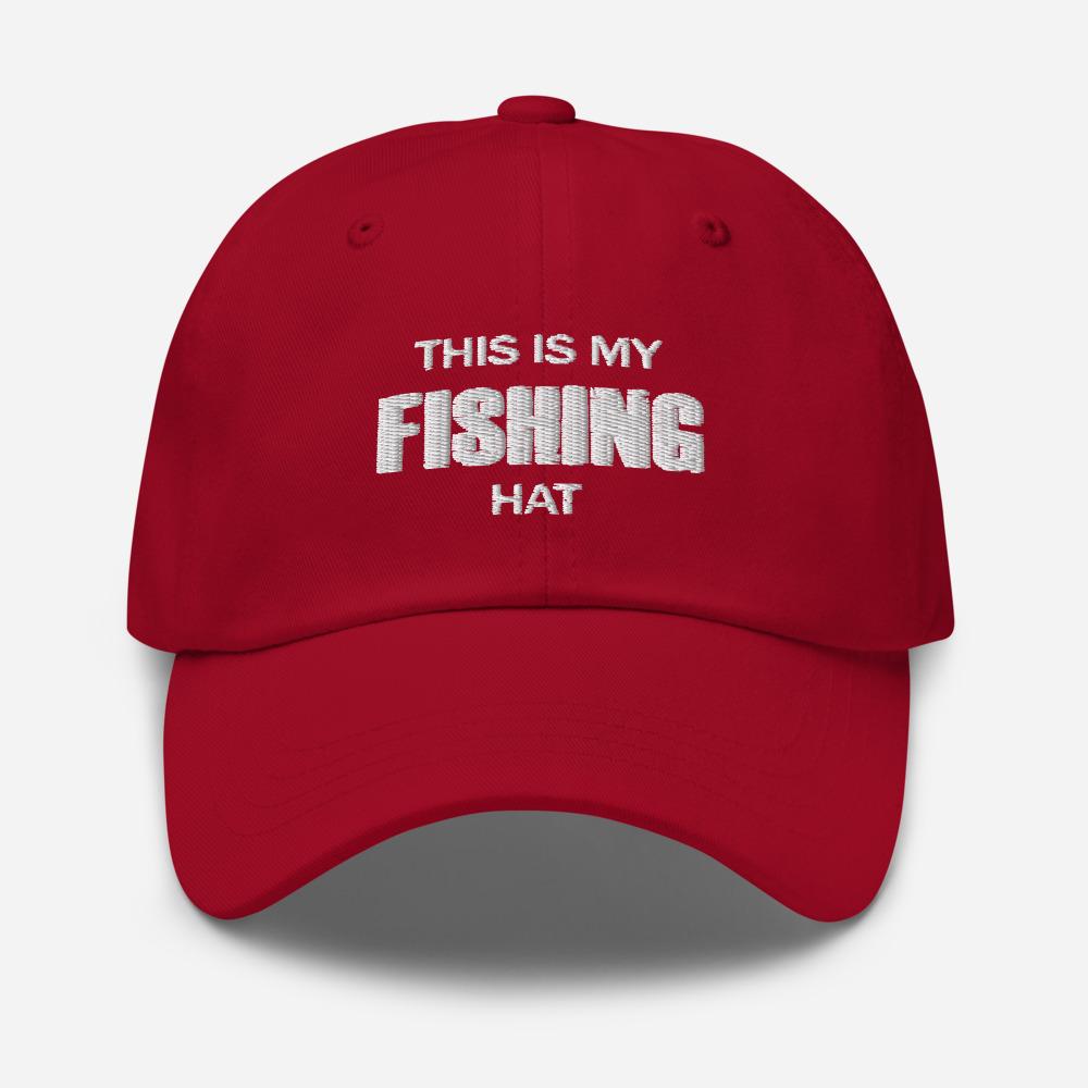 This is my FISHING hat low profile Hat - Outdoors Thrill