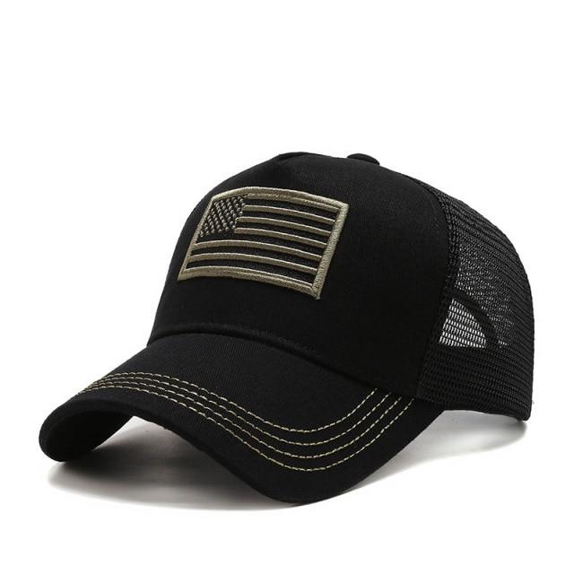 USA Flag mesh hat - Outdoors Thrill