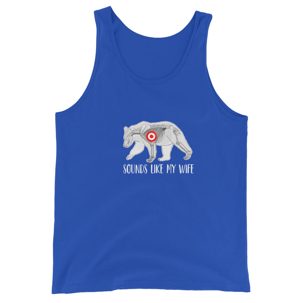 Wife Sounds Unisex Tank Top - Outdoors Thrill