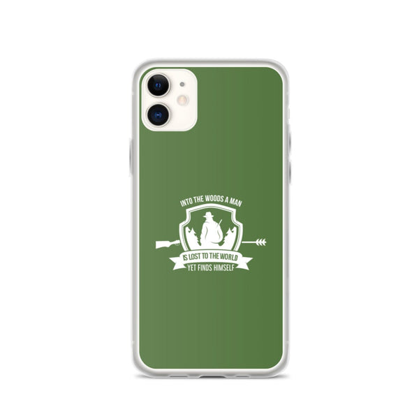 Woods Men iPhone Case - Outdoors Thrill